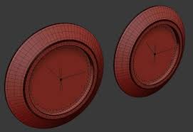 Two Wall Clock Design In 3d Max File