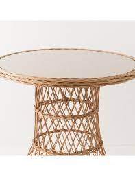 Glass Top For 80 Cm Willow Table In