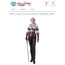 Ciri Cosplay From The Witcher 3
