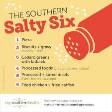 6 salty southern foods to avoid my