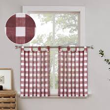 homerry cafe curtain 27 w x 30 l