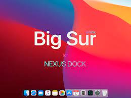 big sur skin for nexus dock by