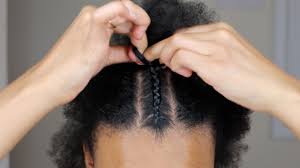 Once you get the hang of where your hands should go, you. How To Cornrow Your Own Hair For Beginners Tutorial Part One Youtube