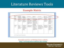 Sample literature review SlideShare