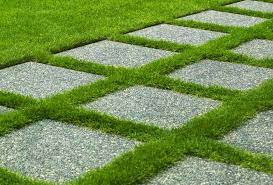 This may mean patching up the base or even installing an underlay type. Lay Artificial Grass Over Crazy Paving Artificial Grass Between Pavers Everything You Need To Know The Artificial Grass Fits Seamlessly Into Our Yard Milanoconnor