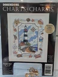 Dimensions Charts And Charms Lighthouse Counted Cross Stitch