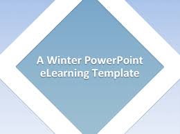 A Winter Powerpoint Elearning Template Elearning Brothers
