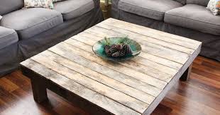 Reclaimed Wood Coffee Table Rustic