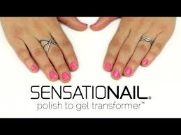 sensationail polish to gel transformer