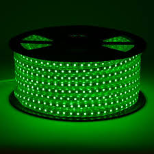 120v Led Strip Light Green Sold In Sections