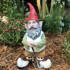 Golf Ball Home And Garden Gnome Statue
