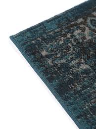 oriental 300x400 vine vega dark blue turquoise large rug