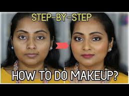 step by step basic makeup tutorial