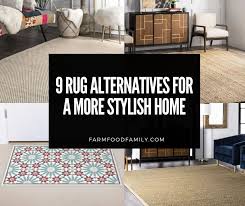 9 rug alternatives for a more stylish