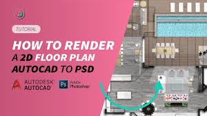 2d floor plan renders autocad