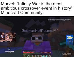 Using this game to build some of the funniest memes on the web. Minecraft Event Memes Mcmondaymemes Twitter