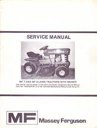 7 8 1973 service manual mey ferguson