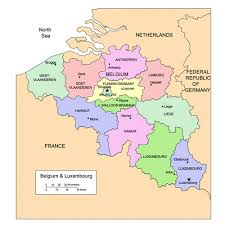 Get free map for your website. Belgium And Luxembourg Map For Powerpoint Administrative Districts Capitals Clip Art Maps