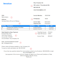 invoice from asp net core