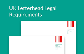 In this way, everything relates to the bank, such as correspondence, should be formalized. Uk Letterhead Legal Requirements A Quick Guide To Help You Get It Right