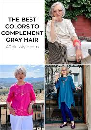 best colors to complement gray hair
