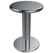 floor mounted security stool with