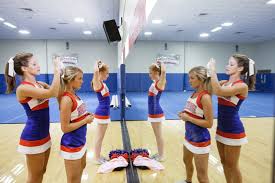 being a cheerleader team building