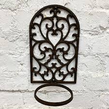 vintage cast iron baroque wall mount