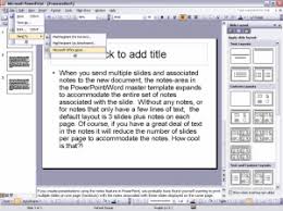 Printing Powerpoint Slides With Notes Global Knowledge Blog