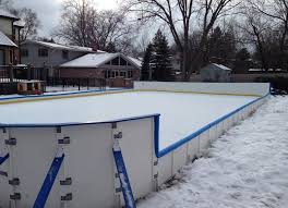 backyard ice rink installations