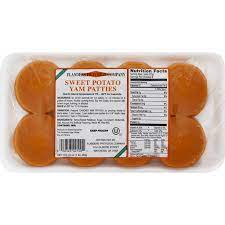 flanders yam patties sweet potato