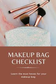 basic makeup essentials makeup bag
