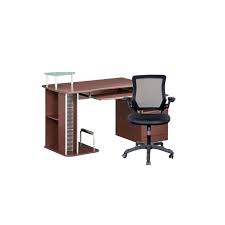 Check out our reclining chairs and executive chairs guide to get you started. 2 Piece Office Set With Computer Desk And Chair Walmart Com Walmart Com