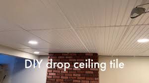 diy drop ceiling tiles that aren t