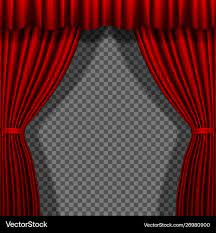 red se curtain theatre curtains on