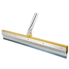 stainless steel notched squeegee epoxy