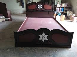 Box King Size Solid Wooden Double Bed