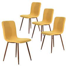 This dining chair can be a great addition to your home and will improve its ambiance immensely. Mustard Yellow Dining Chair Wayfair