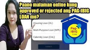 pag ibig loan application niyo