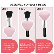 makeup brush covers silicone brush