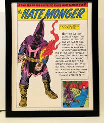 Fantastic Four Hate Monger by Jack Kirby 9x12 FRAMED Marvel Comics Vintage  Art P | eBay