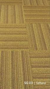 flat weave yellow sahara nylon carpet