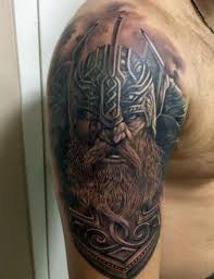 The warrior tattoo symbolizes an individual's heritage, a reminder of goals, and a desire to focus on aspirations. 270 Traditional Viking Tattoos And Meanings 2020 Nordic Symbols For Men