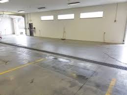 damaged garage floor