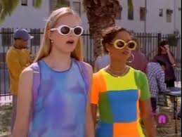 A television series, based on the popular movie of the same name. Cher And Dionne Clueless Tv Show Clueless Cherhorowitz Cluelessmovie Movie Tv 90s 90sfashion Clout Clueless Outfits Tv Show Outfits Clueless Fashion
