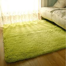 120x80cm small fluffy carpet green