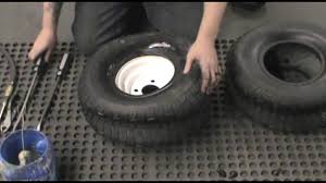 how to change a lawn mower tire you