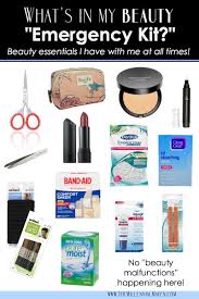 your essential beauty emergency kit