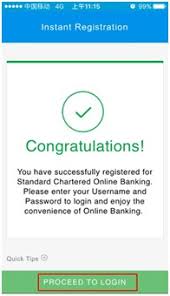 Registration Online Banking Bank With Us Standard