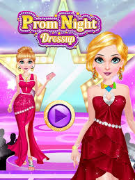 prom night salon dress up on the app